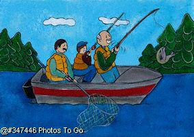 Illustration: Gone fishing